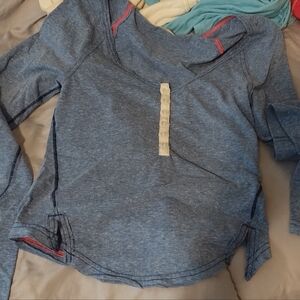 Intimately x Free People long sleeve crop top